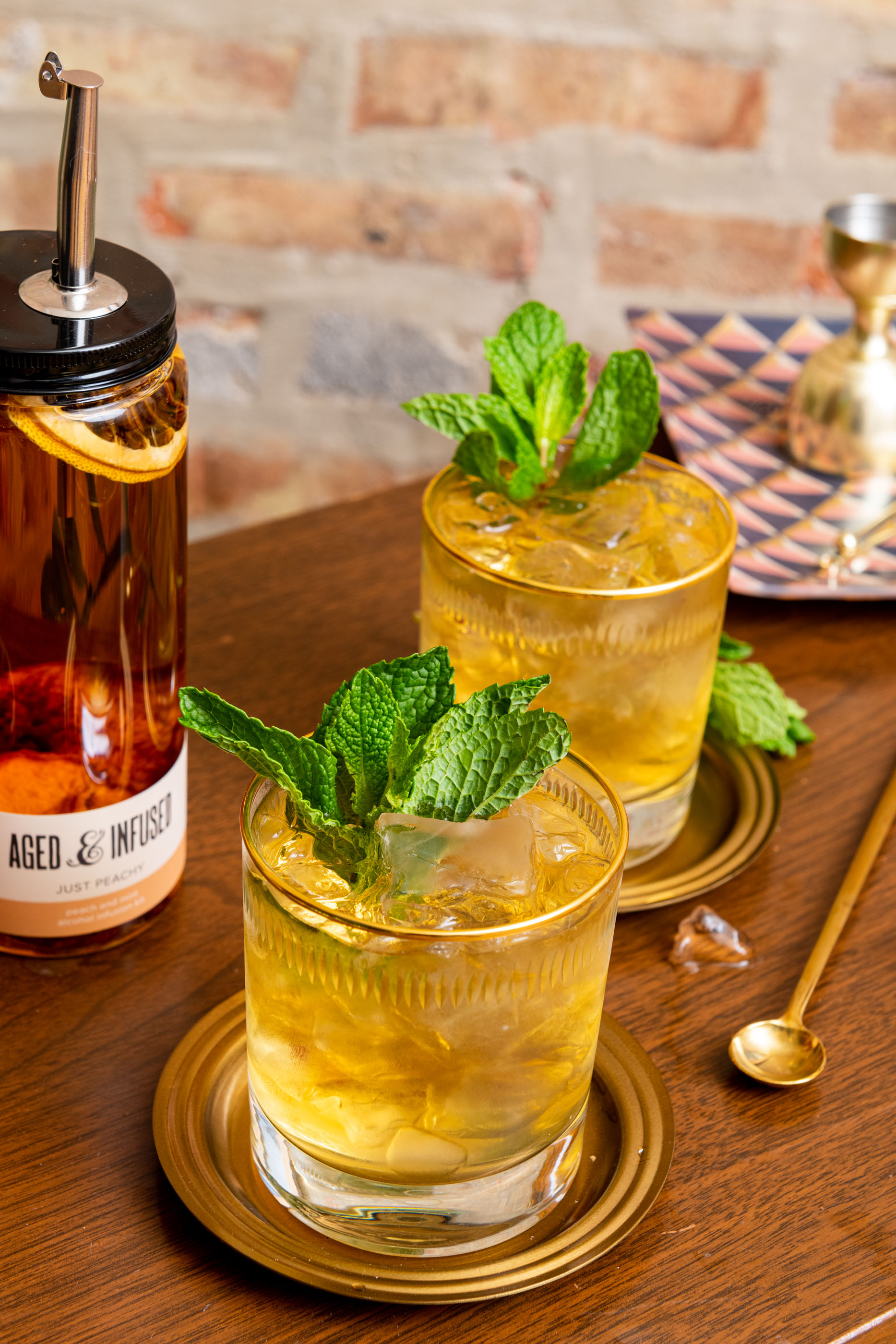 Morgan Ione | Chicago Cocktail and Beverage Photographer - Aged And Infused Mint Julep