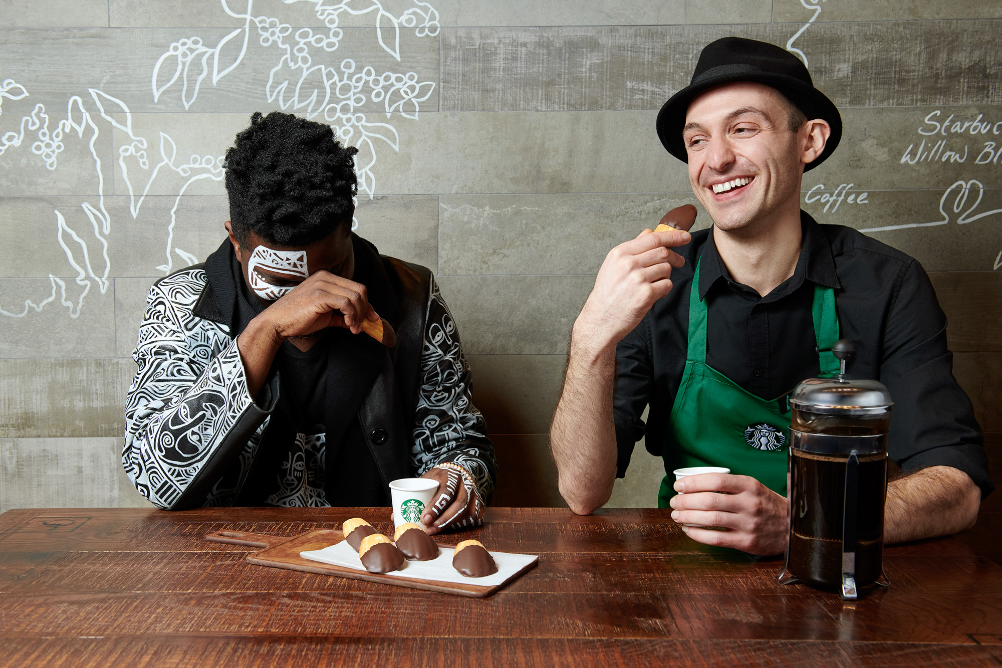 NYC Food Photographer - Art + Coffee Starbucks Book