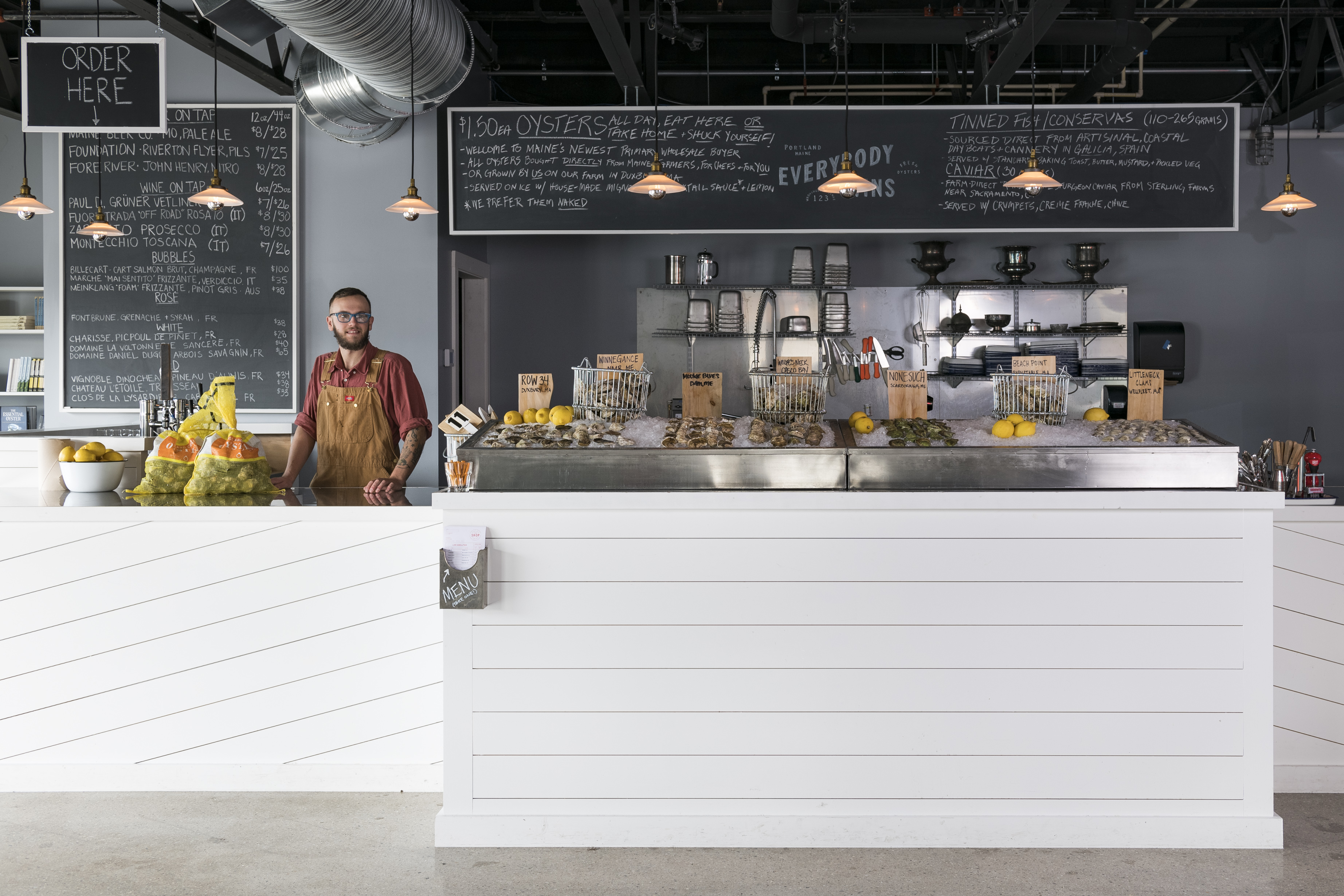 Morgan Ione | Chicago + NYC Restaurant Photographer - The Oyster Shop Interior