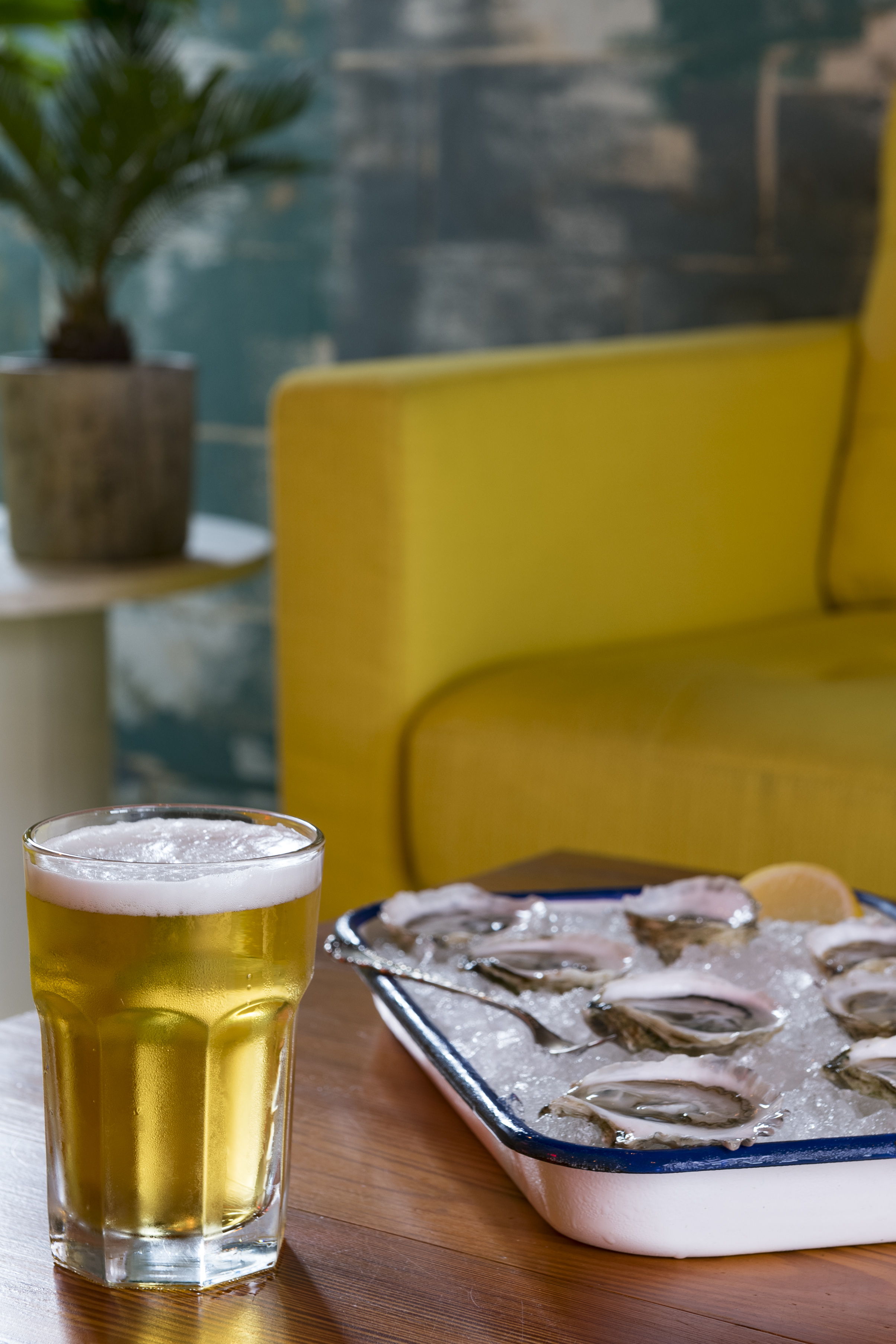 Morgan Ione | Chicago + NYC Restaurant Photographer - The Oyster Shop Beer