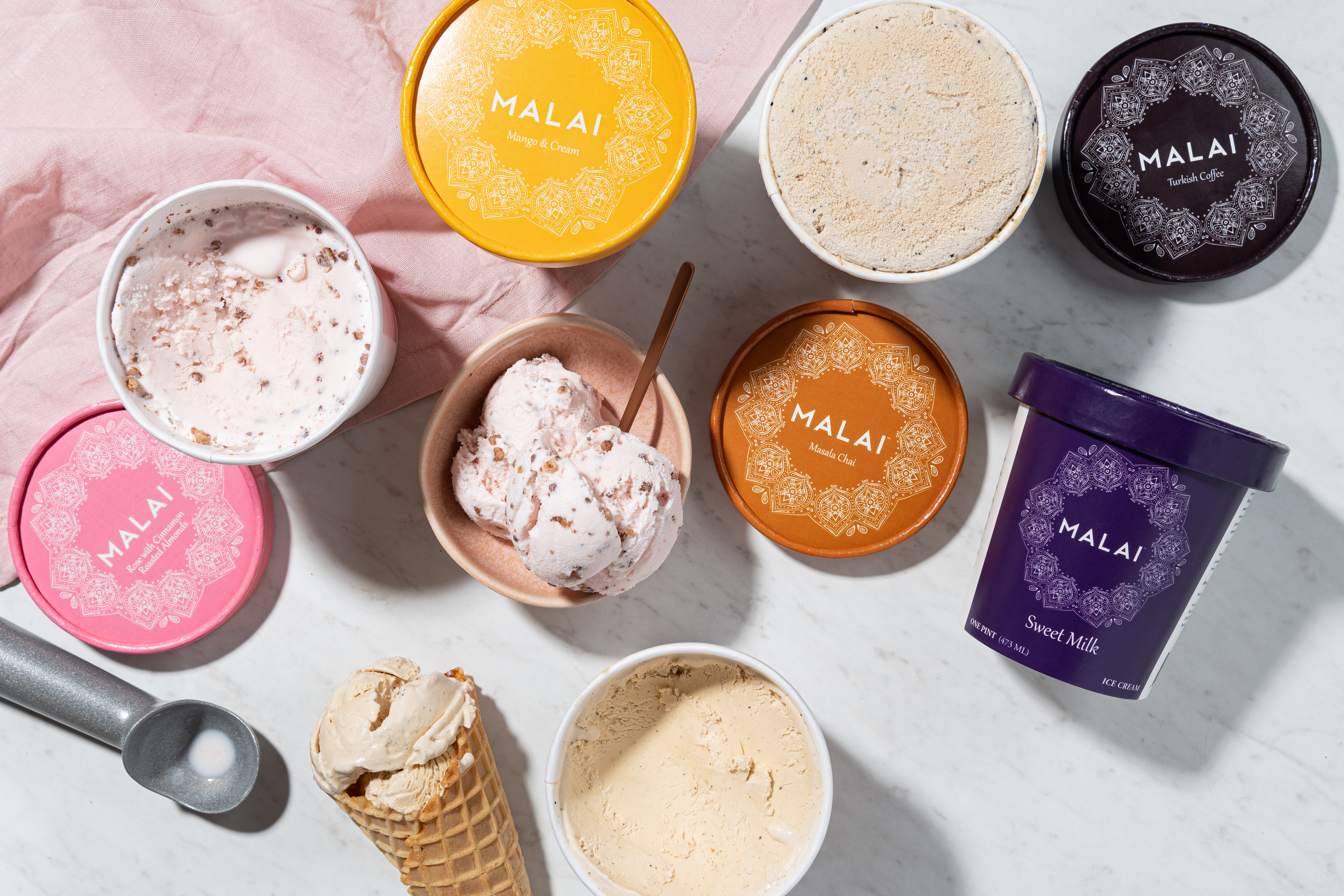 NYC + Chicago + Boston Food Photographer - Malai Indian Ice Cream