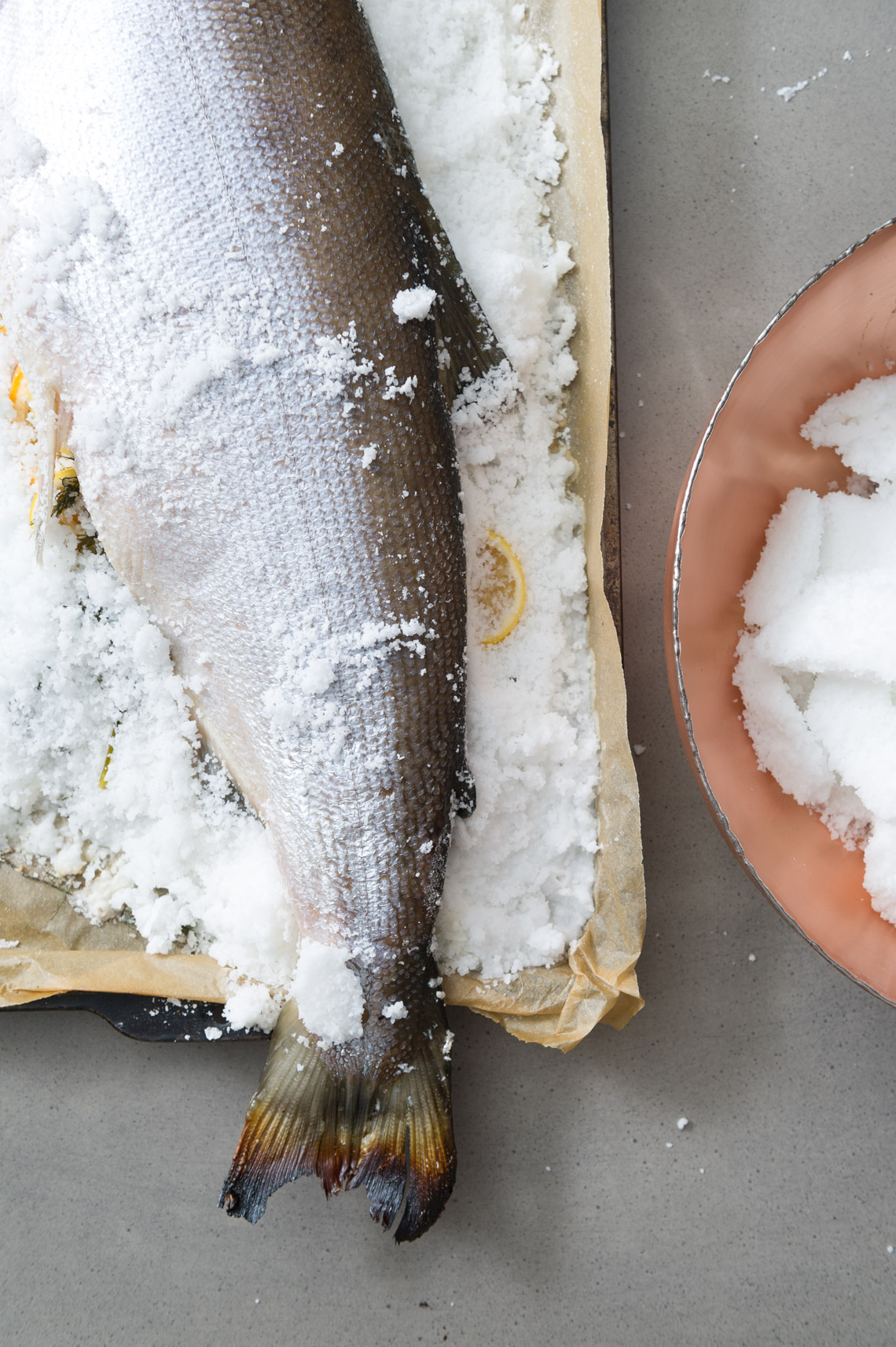 NYC + Chicago Food Photographer – Salt Baked Salmon