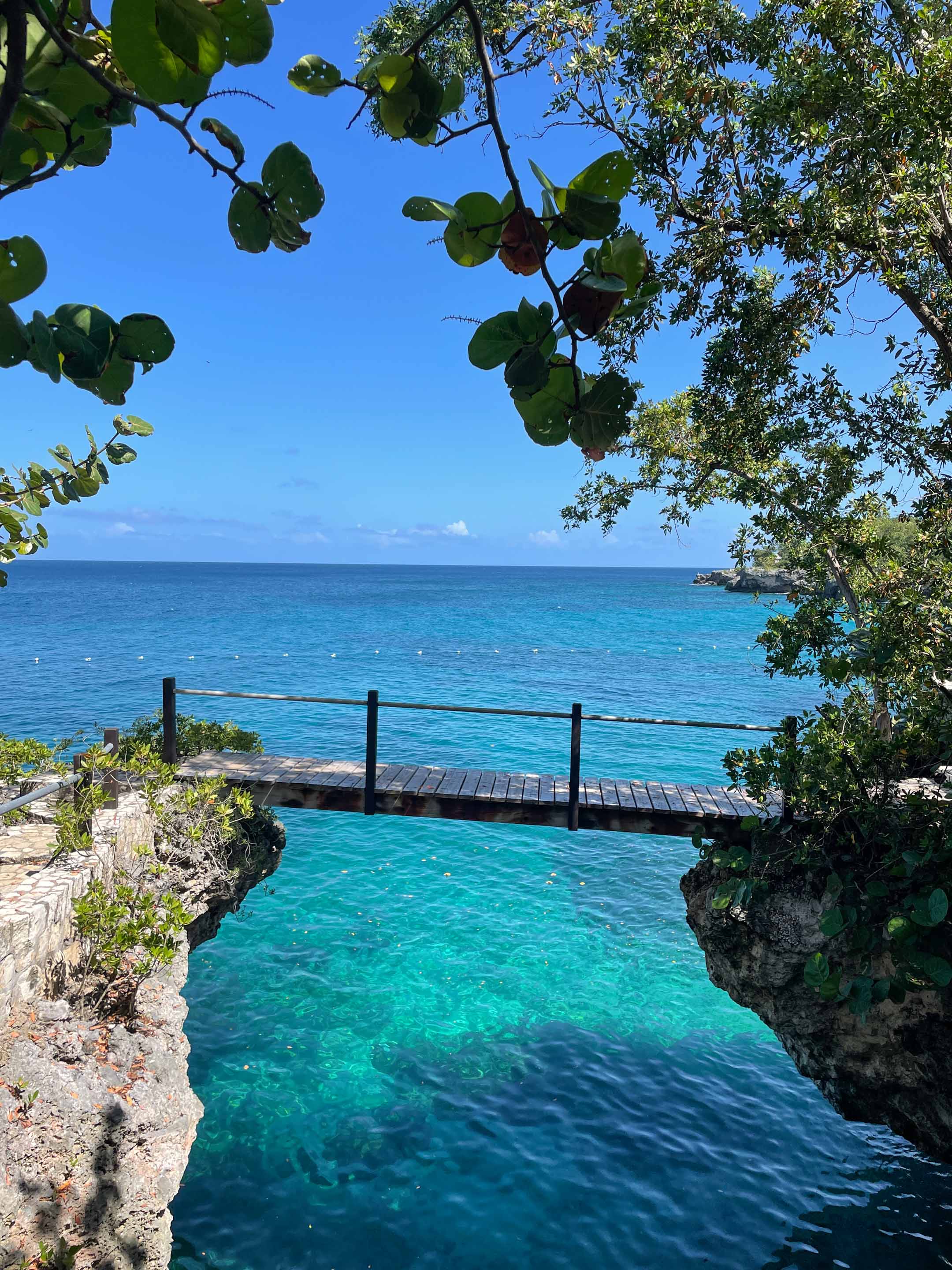Travel and Lifestyle Photographer - The Rock House Negril Bridge Over Water
